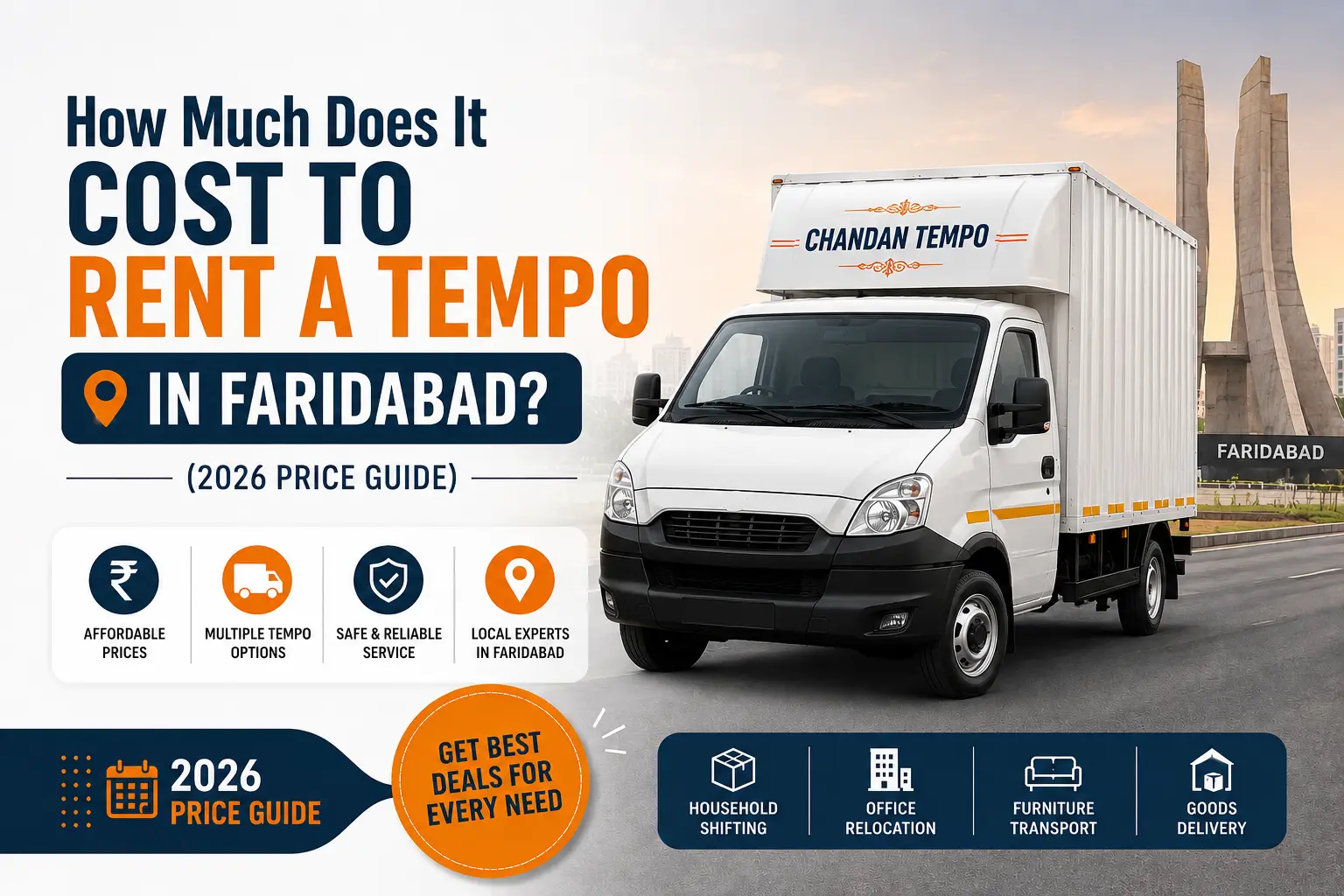 How Much Does It Cost to Rent a Tempo in Faridabad? (2026 Price Guide)