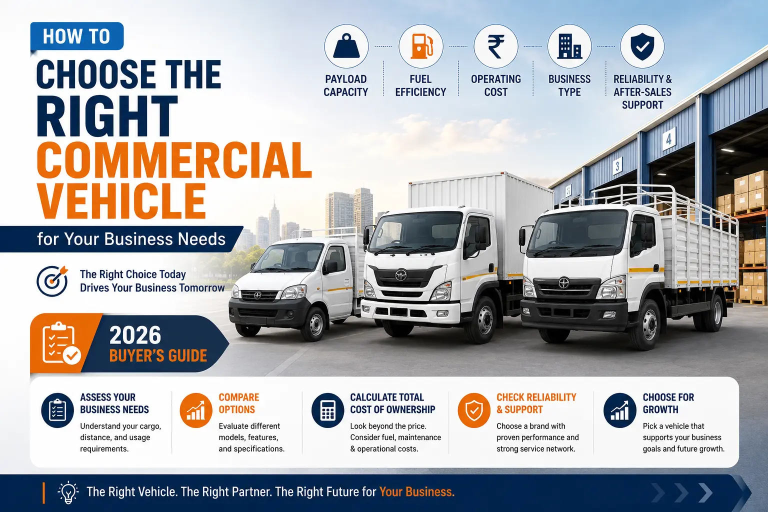 How to Choose the Right Commercial Vehicle for Your Business Needs