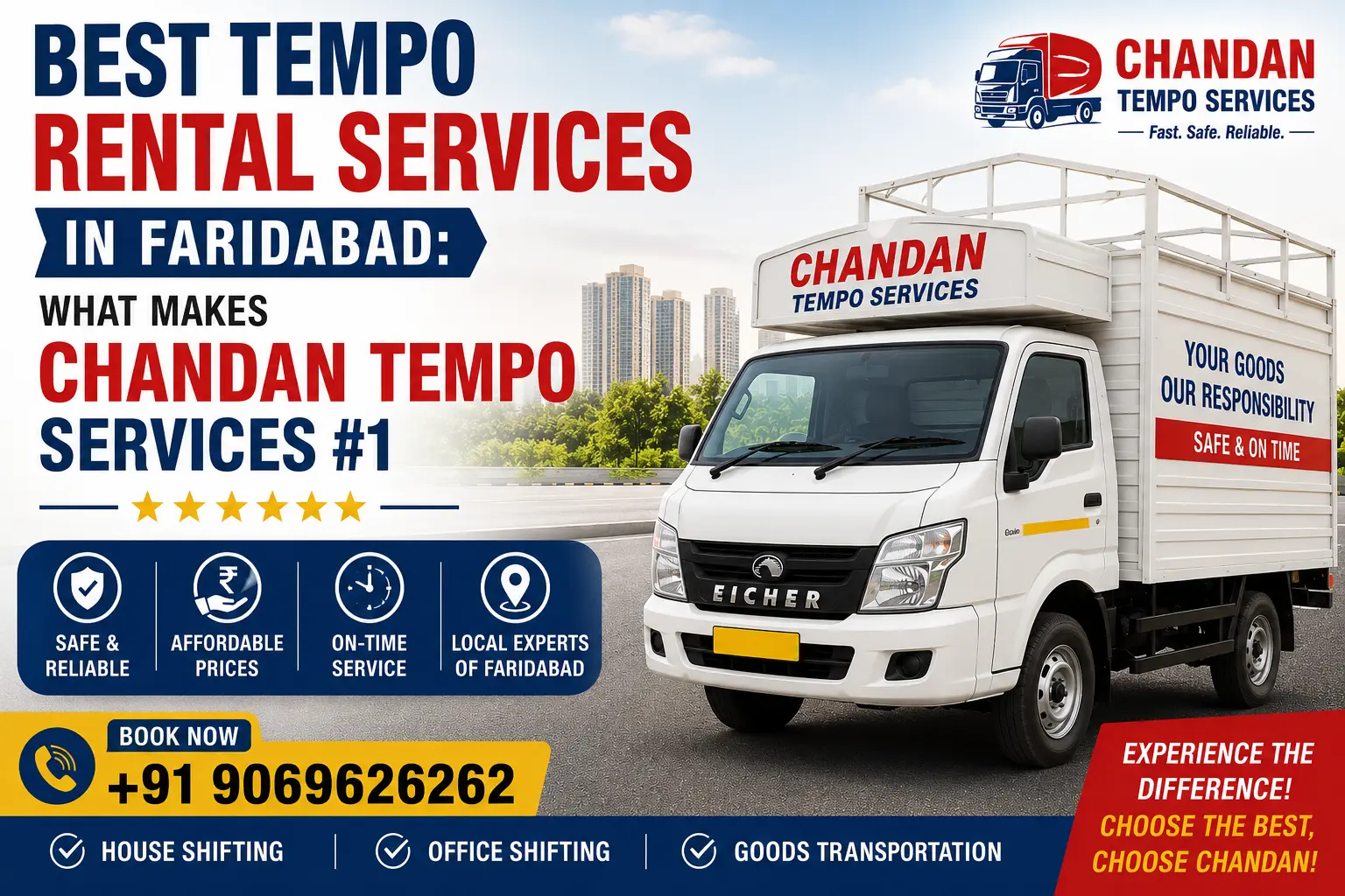 Best Tempo Rental Services in Faridabad: What Makes Chandan Tempo Services #1